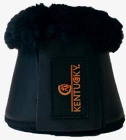 Actual product image Kentucky Horsewear Hoof Bells Leather Sheepskin