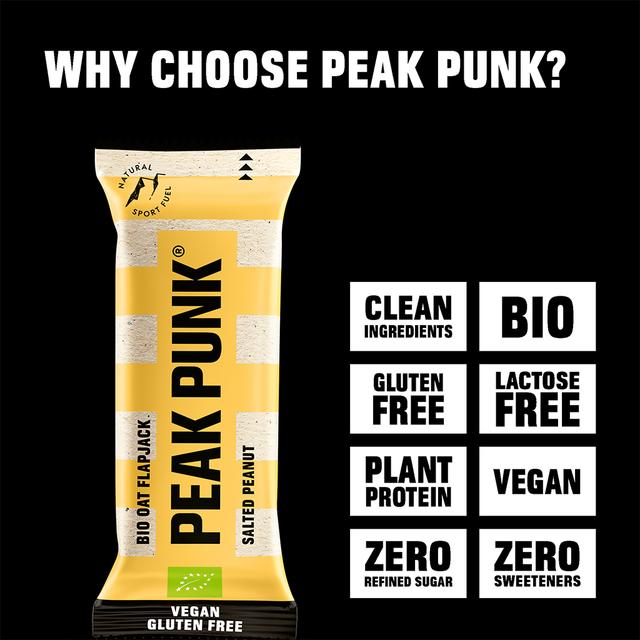 Image du produit Peak Punk Bio Oat Flapjack (720 g, 12 pcs)
