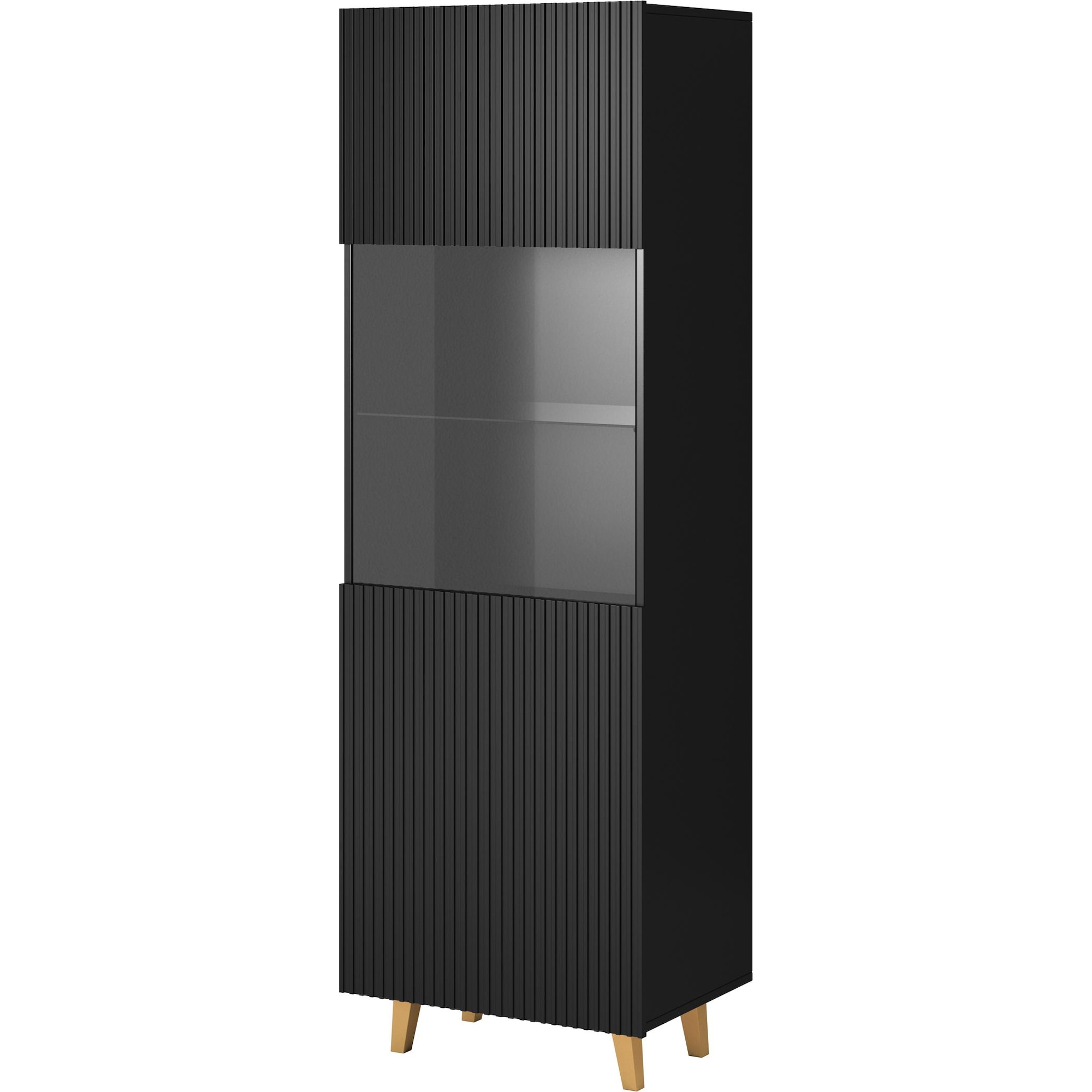 Cama, Vitrine + Buffetschrank, Pafos (60 x 40 x 182 cm)