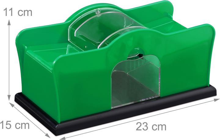 Produktbild Relaxdays Kartenmischmaschine