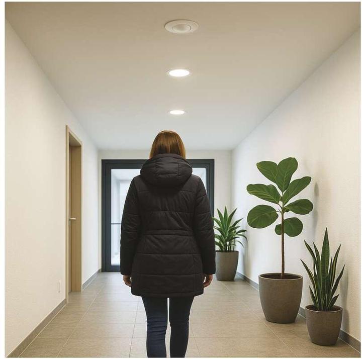 Produktbild Emos Bewegungsmelder (PIR-Sensor) IP20 1200W Weiss (16 m)