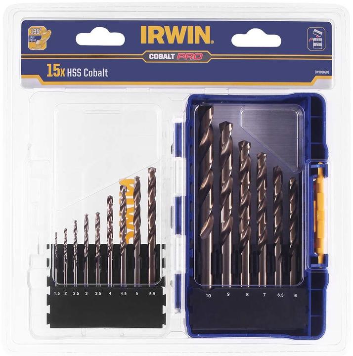 Actual product image Stanley Drill set HSS Cobalt 1.5-10 mm 19 pcs. (1.5 - 10 millimetres)