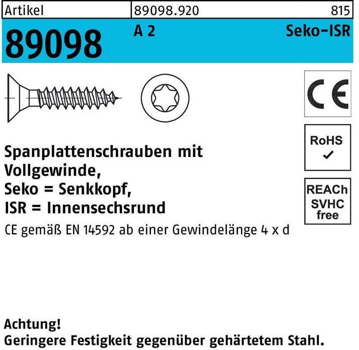 Actual product image Chipboard screw (200 Screws per piece)