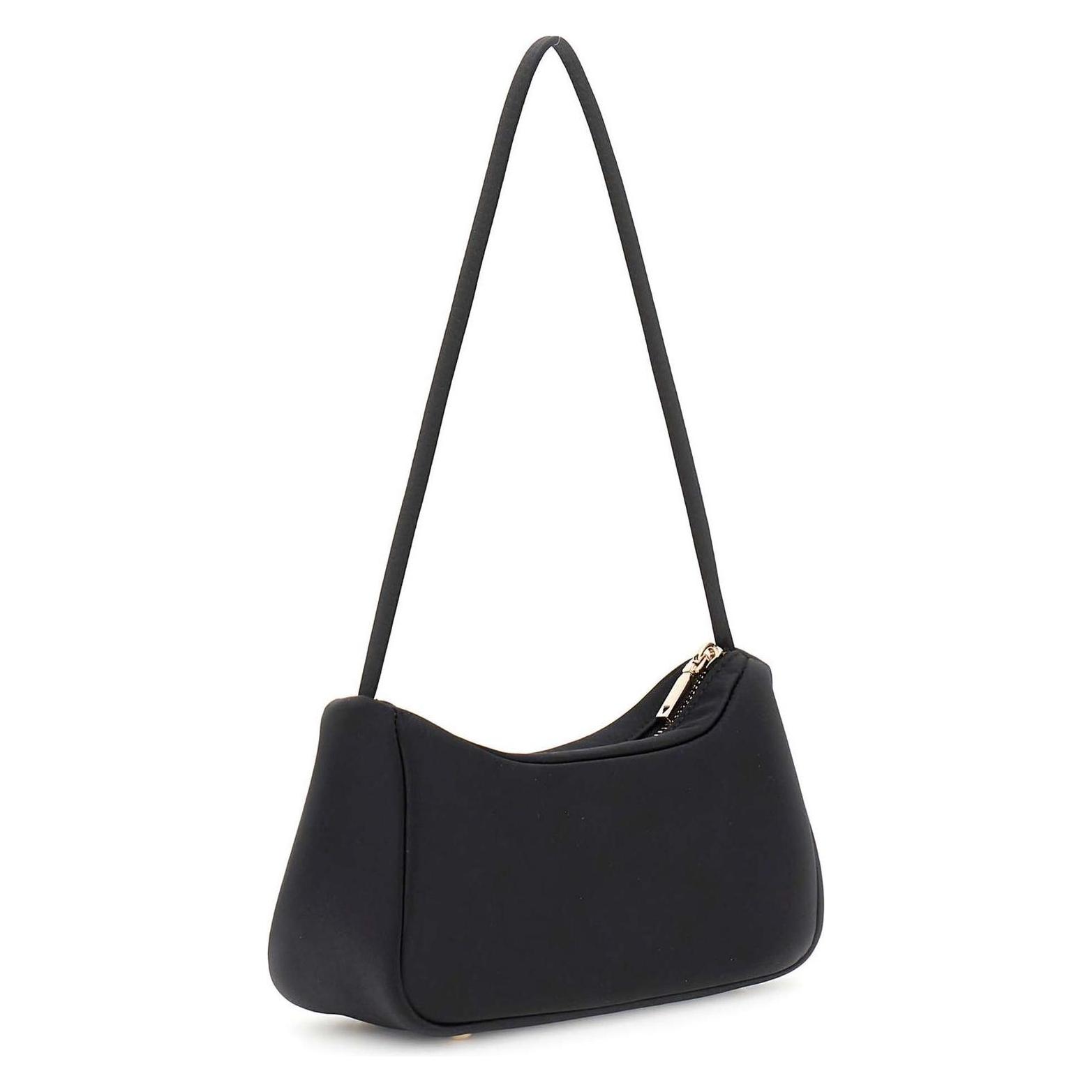 Guess, Damen, Handtasche, Prue Mini Top Zip Shoulder Bag, Schwarz
