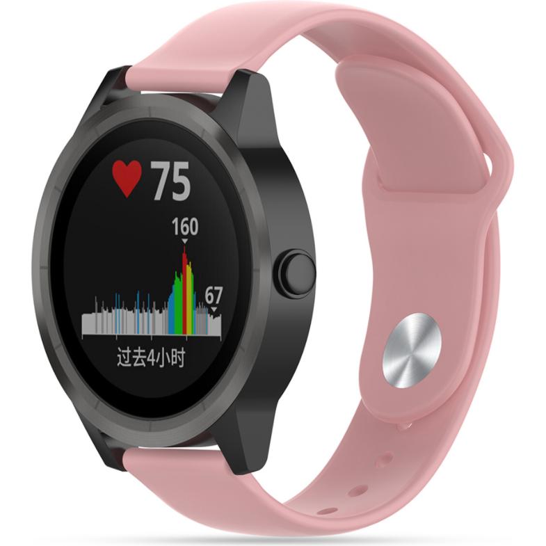 Strap-it Sportband (Silikon, Vivoactive 3), Uhrenarmband, Rosa