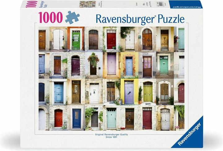 Ravensburger Adult puzzle 1000 Teile - Beautiful Doors in the Provence region of France (1000 Teile)