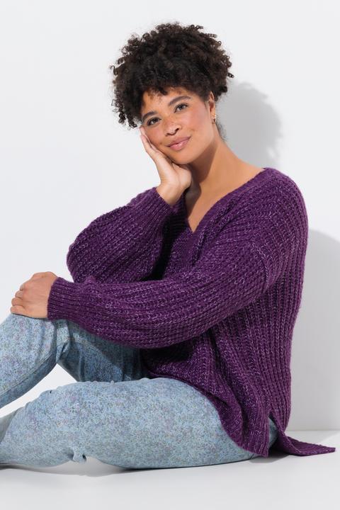 Actual product image Janet & Joyce Pullover, oversized, V-Ausschnitt (46, 48)