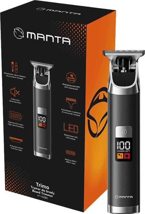 Immagine prodotto Manta HT-02BK Trimo