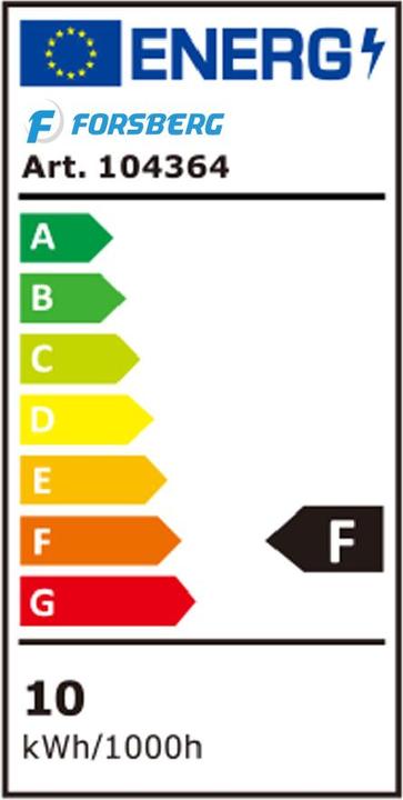 Energy Label Forsberg LED-Scheinwerfer mit Traggestell (1000 lm)