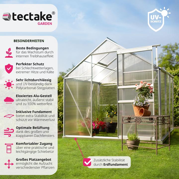 Produktbild tectake Gewächshaus