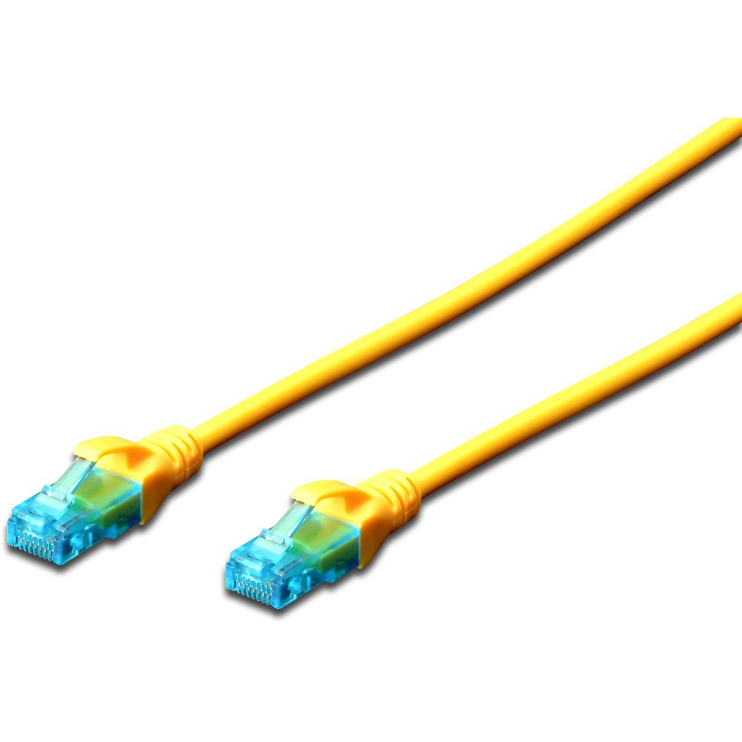 Digitus Netzwerkkabel (U/UTP, CAT5e, 1 m), Netzwerkkabel