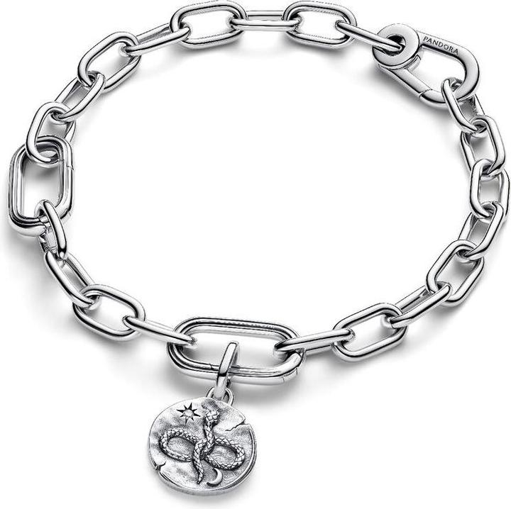 Immagine prodotto Pandora Ciondolo a forma di medaglione con serpente infinito (Argento 925)