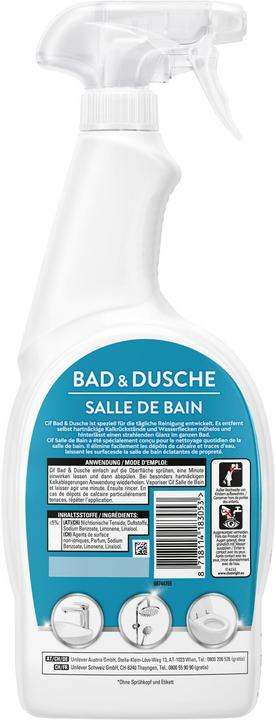 Actual product image Cif bath & shower