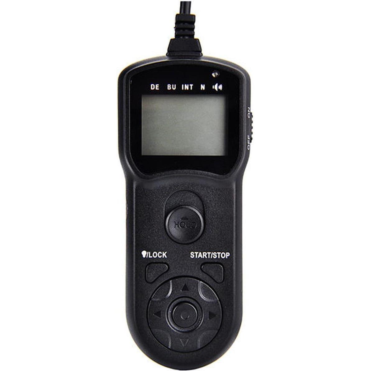 JJC Cavo per otturatore remoto del timer TM J2 (Telecomando specifico per il dispositivo), Telecomando, Nero