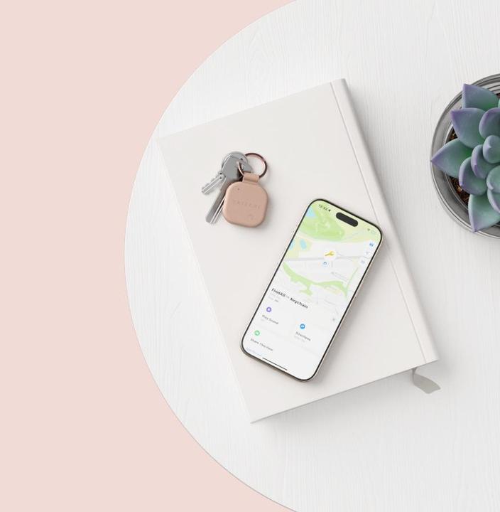 Actual product image Satechi FindAll SchlÃ¼sselanhÃ¤nger aus veganem Leder