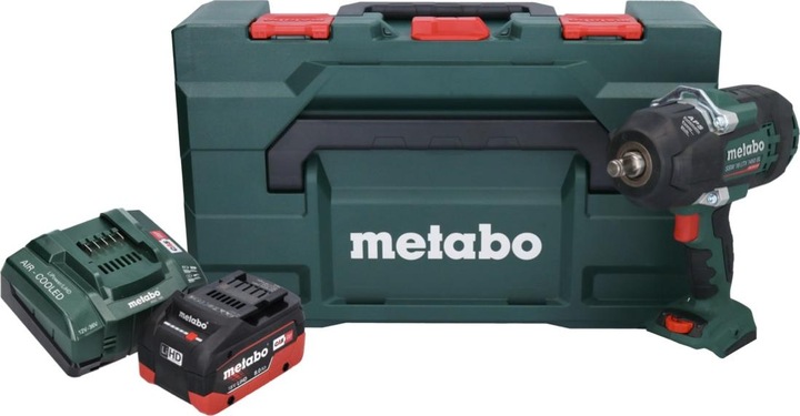 Image du produit Metabo SSW 18 LTX 1450 BL Clé à choc sans fil 18 V 1450 Nm Brushless + 1x batterie 8,0 Ah + chargeur (Fonctionnement sur batterie)
