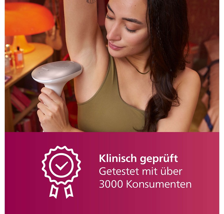 Actual product image Philips Lumea IPL Series 7000