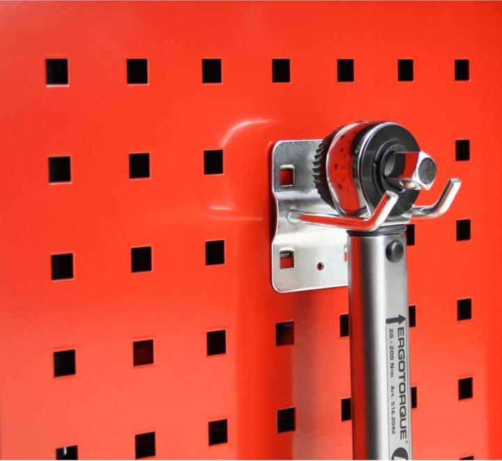 Produktbild KS Tools RACINGline SCHWARZ/ROT Werkstattwagen mit 7 Schubladen (1x)