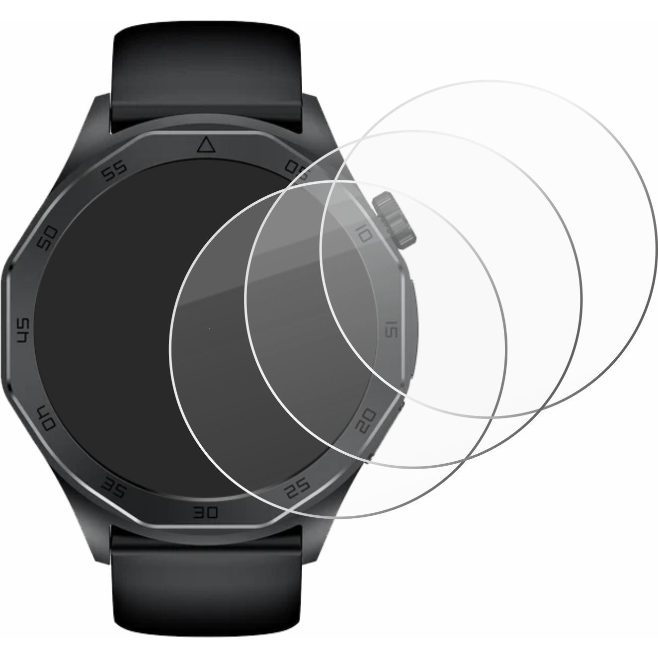 Thumbnail - BROTECT Panzerglas Hartglas Displayschutz, Smartwatch Schutzfolie, Transparent