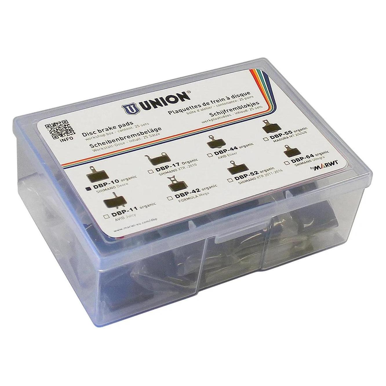 Union, Bremsbeläge, (Shimano, Tektro, Organisch (Resin))