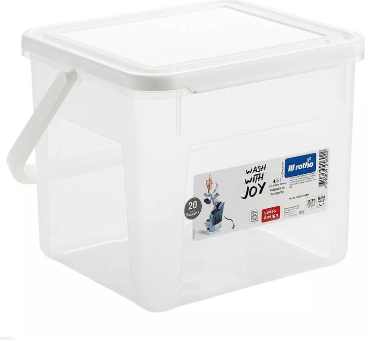 Image du produit Rotho Récipient pour la poudre de comprimés (21 x 20 x 18 cm, 4.50 l)