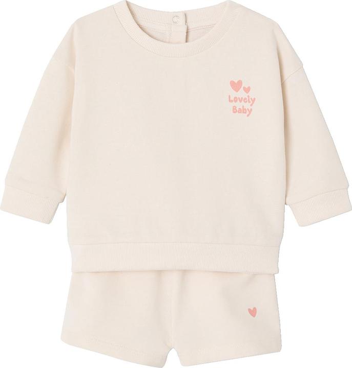 Produktbild Vertbaudet Baby-Set: Sweatshirt & Shorts mit Recycling-Polyester (62)
