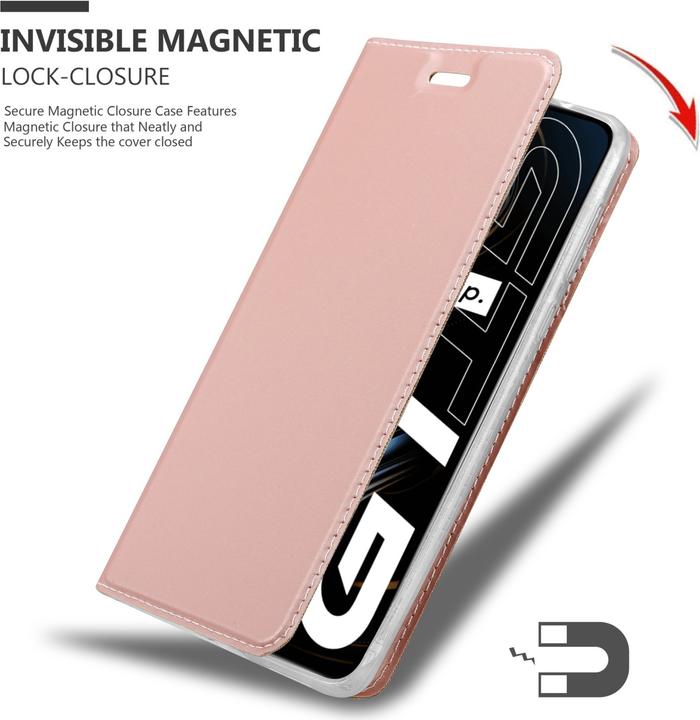Actual product image Cadorabo Classy Book Case for Realme GT / GT Neo 2T / Q3 PRO (Realme GT Neo 2T, Realme Q3 Pro 5G)