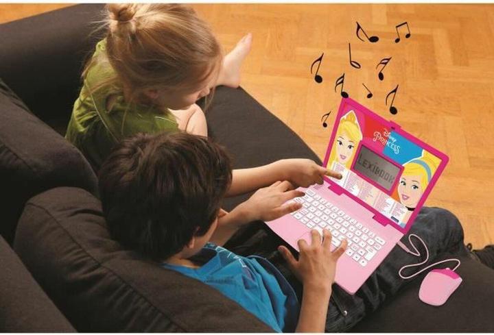 Actual product image Lexibook Disney Princess Learning Computer - Bilingual Educational Laptop - 124 Activities FR/EN (French, English)