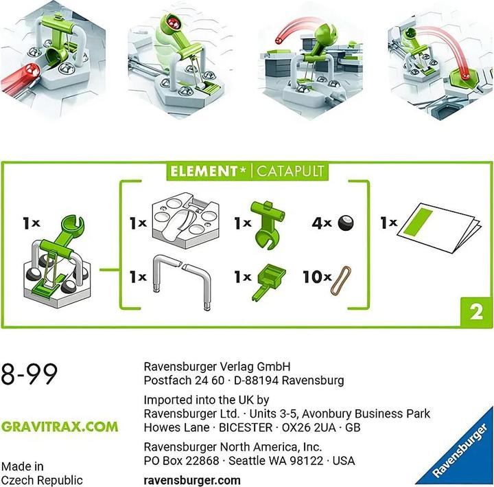 Actual product image Ravensburger GraviTrax RAV GraviTrax Element Catapult 22411