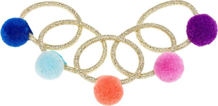 Immagine prodotto Souza Fascetta per capelli Elif, pompon scuro (MQ6) (Elastico per capelli)