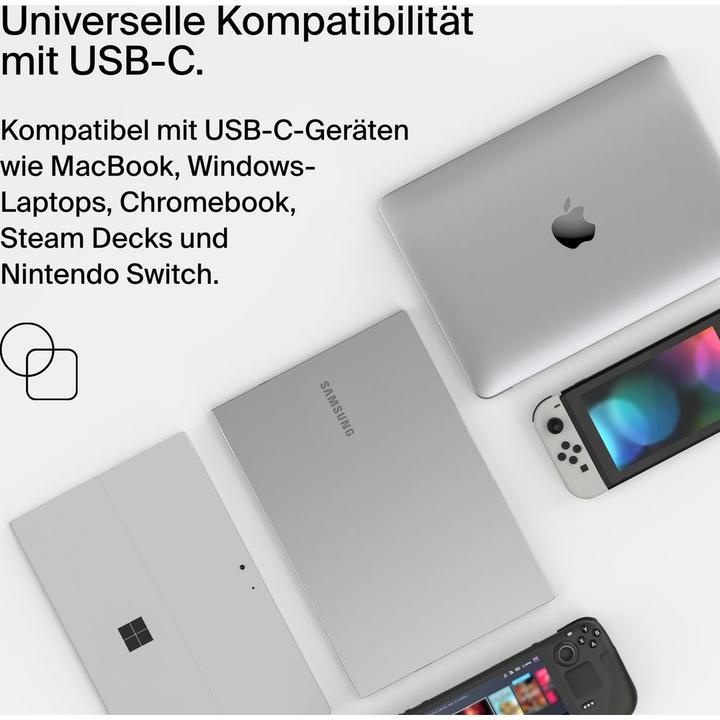 Produktbild Belkin USB-C GaN Netzteil 100W Power Delivery schw. INC016vfBK (100 W)