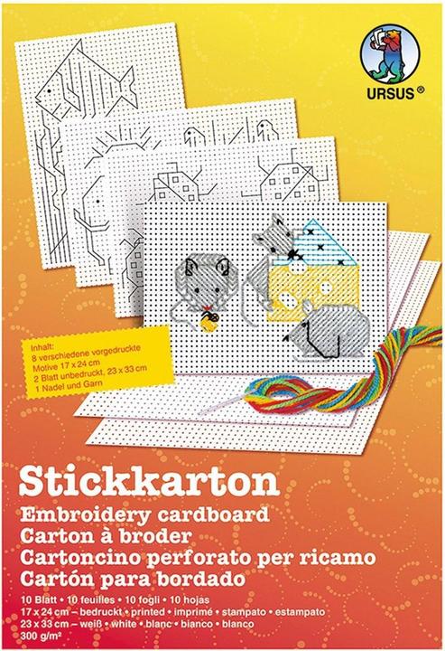 Produktbild Ursus Stickkarton assortiert