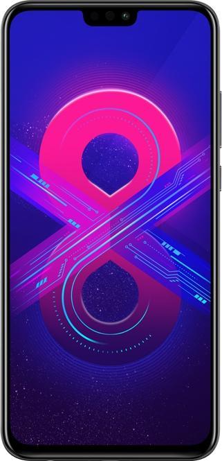 Produktbild Honor 8X (64 GB, Black, 6.50", Dual SIM + SD, 4G)