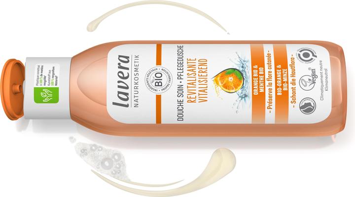 Actual product image Lavera Pflegedusche Vitalisierend Bio Orange & Bio Minze (250 ml)