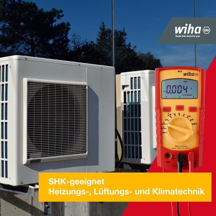 Produktbild Wiha Digitales Multimeter (CAT IV 600V, CAT III)