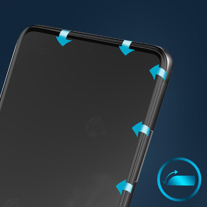 Produktbild Avizar Displayschutzfolie, Case friendly Schutz (1 Stück, Samsung Galaxy S20 Ultra)