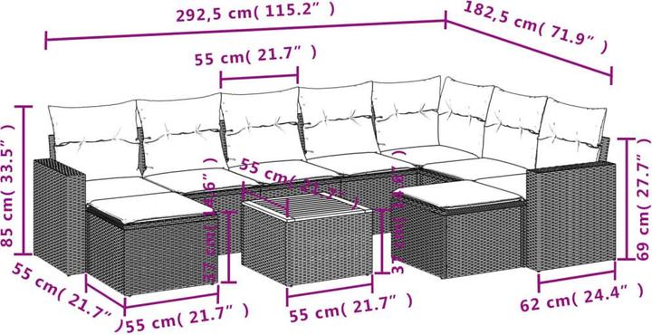 Produktbild vidaXL Tatiana