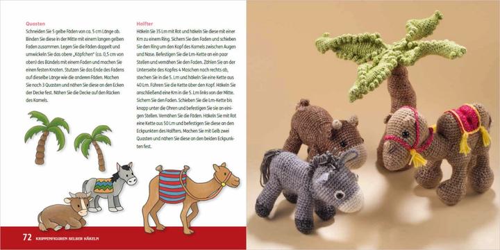 Produktbild Krippenfiguren selber häkeln (Deutsch, Christel Krukkert, Gerhard Witteveen, Janine Malz, 2022)