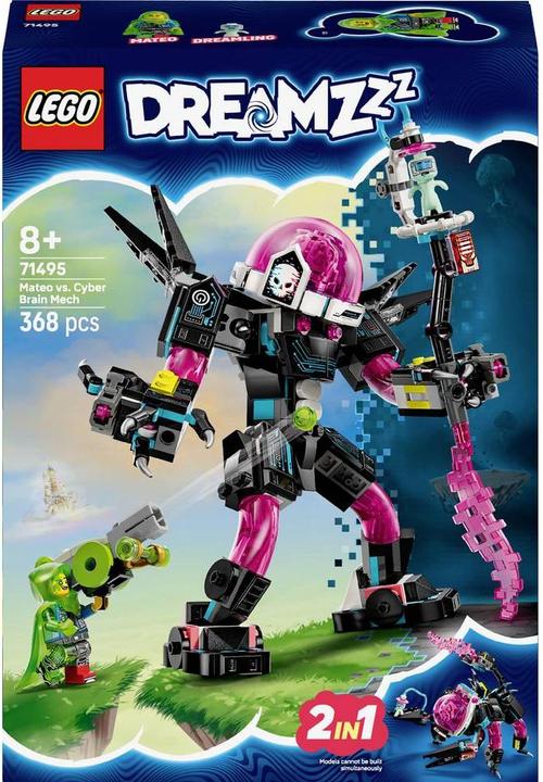 Actual product image LEGO 71495 ® DREAMZZZ Mateo vs. cyber-brain mech (71495, LEGO Dreamzzz)