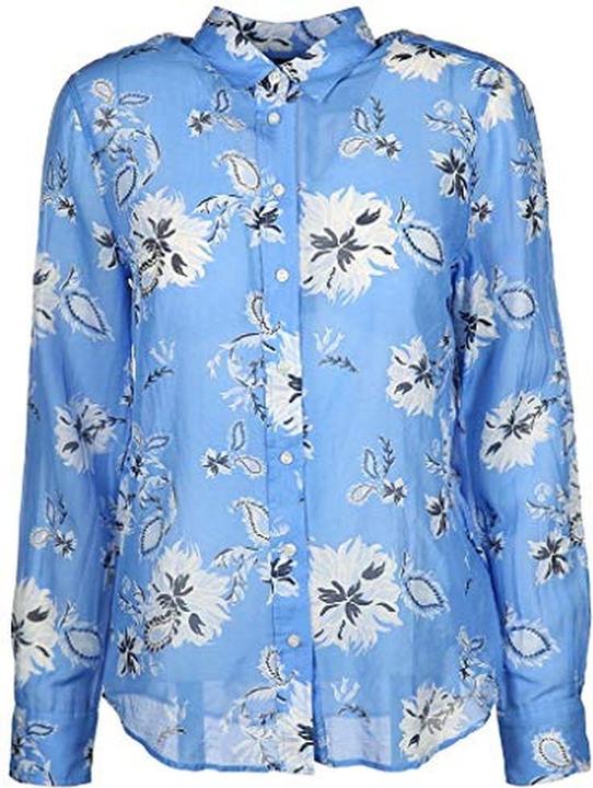 Produktbild GANT Damesblouse, Capri Blau (38)