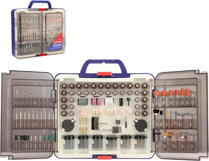 Actual product image Workpro Multifunktionswerkzeug Zubehör Set 476 tlg.