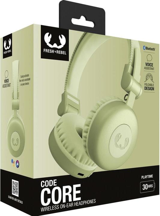 Immagine prodotto Fresh'N Rebel Fresh 'n Rebel Code Core Wild Green (30 h, Senza fili)