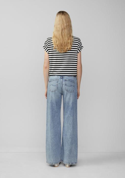 Produktbild S.Oliver T-Shirt Locker geschnittenes T-Shirt aus Modalmix (S)