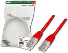 Produktbild Digitus CAT5e U-UTP Patchk.,3m, Rot (U/UTP, CAT5e, 3 m)