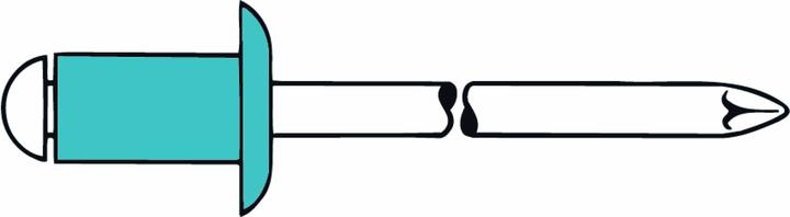 Produktbild Gesipa Blindniet.5,0x14 F Edels(500