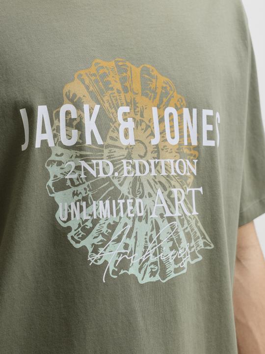 Produktbild Jack & Jones Jjgradient Print Tee Ss Crew Neck Ln (L)