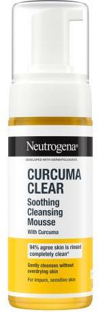 Neutrogena Curcuma Clear Soothing Cleansing Mousse (Mousse, 150 ml)