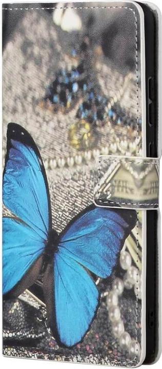 Schmetterling blau