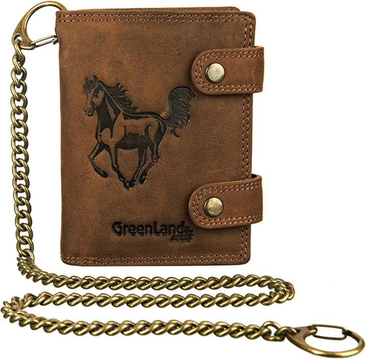 Image du produit Greenland Nature Montenegro Porte-monnaie RFID Cuir 9 cm