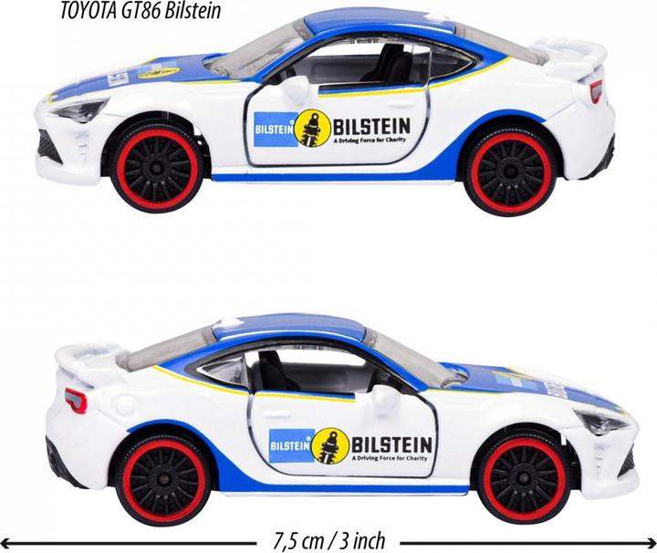 Actual product image Majorette Racing Toyota GT86 Bilstein
